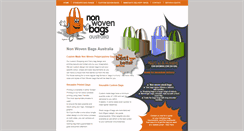 Desktop Screenshot of nonwovenbagsaustralia.com.au
